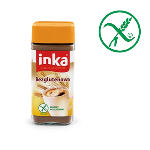 Rozpuszczalna kawa zbożowa bezglutenowa 100g inka
