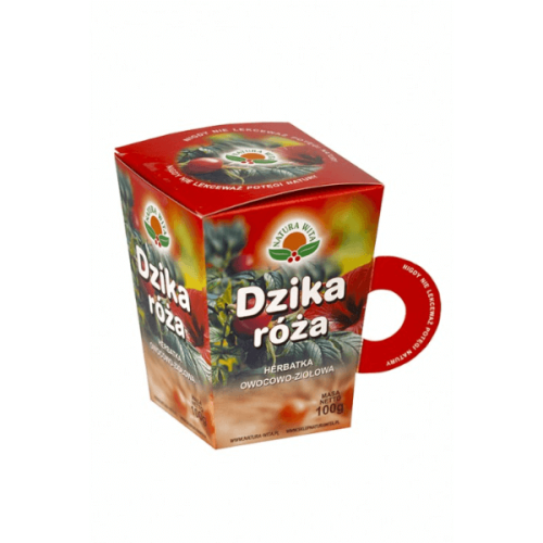 Herbatka owocowo-ziołowa dzika róża 100g natura wita