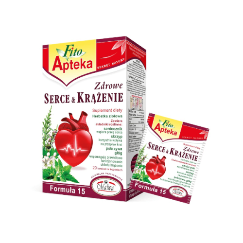 Herbatka ziołowa Zdrowe serce & krążenie Fito Apteka 40g (20x2g) Malwa