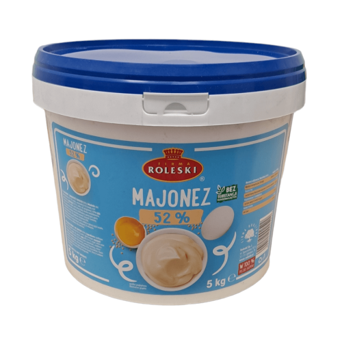 Majonez 52% 5kg Roleski