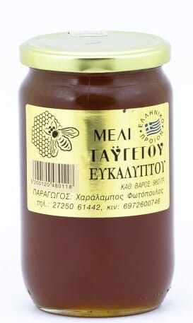 Miód eukaliptusowy grecki 960g Pasieka Fotopoulos