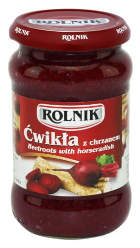 Ćwikła z chrzanem 370ml Rolnik