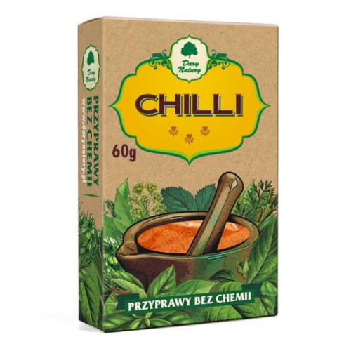 Chilli (chili) 60g Dary Natury