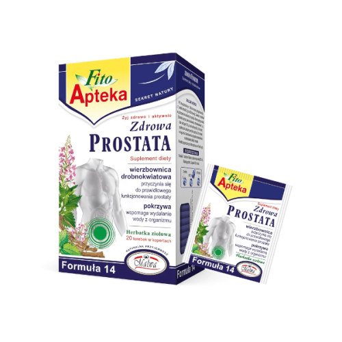 Herbatka ziołowa Zdrowa Prostata Fito Apteka 40g (20x2g) Malwa