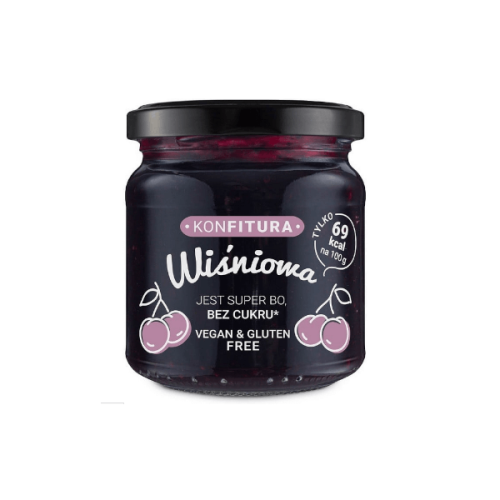 Konfitura wiśniowa bez dodatku cukru 190g Danex