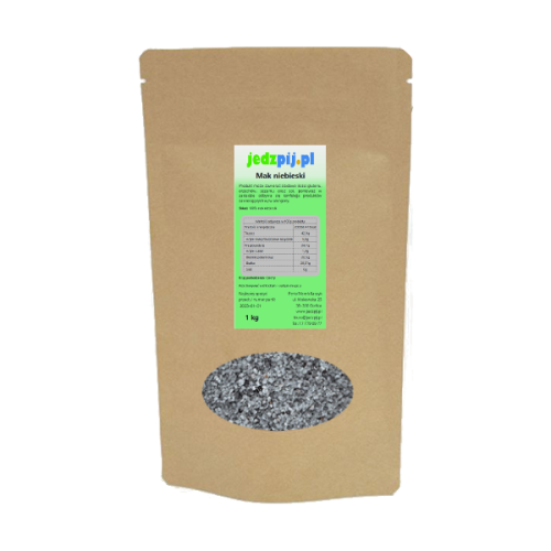 Mak niebieski ziarno 1kg - jedzpij
